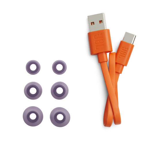 JBL Vibe 100TWS - Purple - True Wireless Earbuds - Detailshot 15 image number null